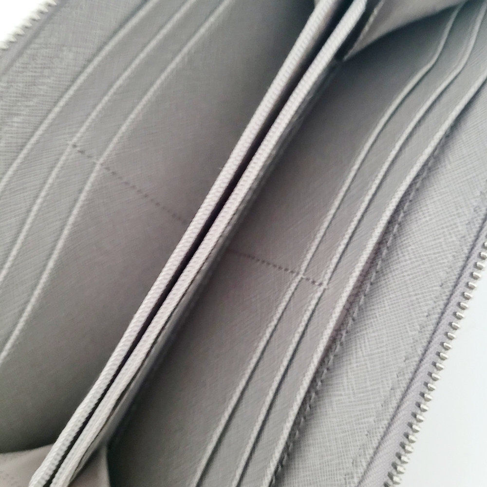 Michael Kors Safiano Leather Zip Around Wallet - Picture 8 of 10